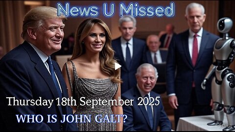 NEWS YOU MISSED WITH PAUL BROOKER & DREW DEMI THURSDAY 18TH SEPTEMBER 2025