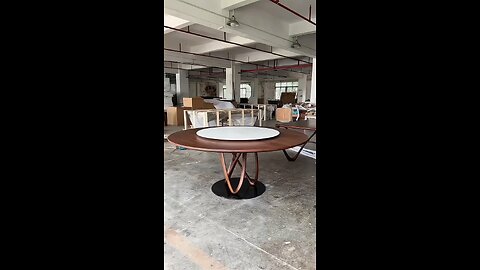 Sculptural Wooden Dinning Table Joinery