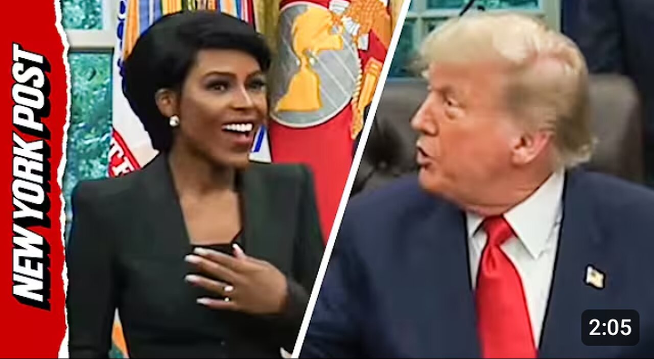 Trump left in awe by BEAUTIFUL reporter COULD be the end of my political career