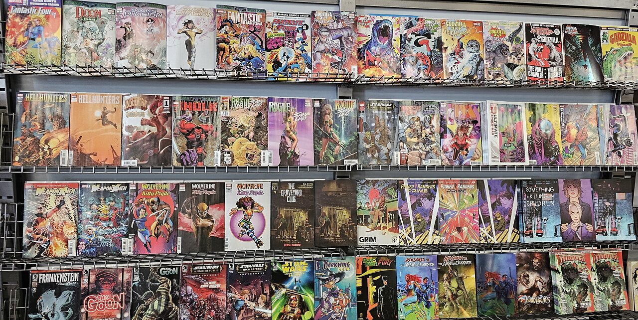 New Comic Book Release Day Wednesday 4/30/2025 at Bring Your Old Books