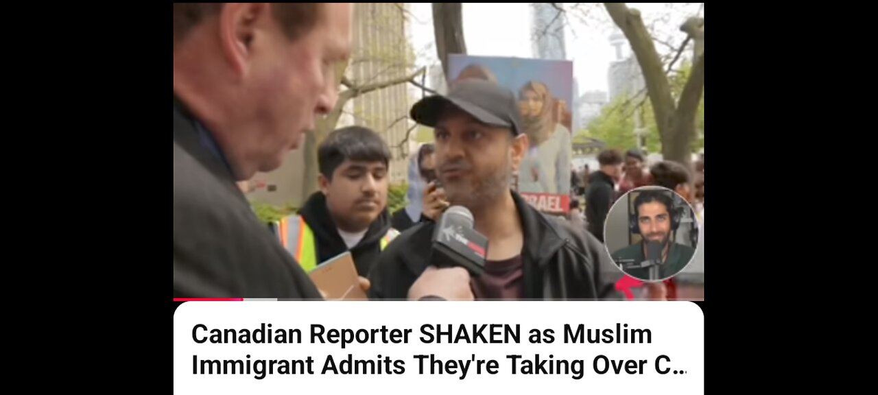 CANADIAN REPORTER SHAKEN BY MUSLIM IMMIGRANT STATEMENTS