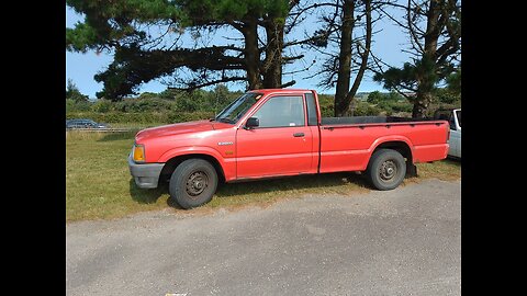 Mazda B2200 1995 Diesel at local Classic Car Rally