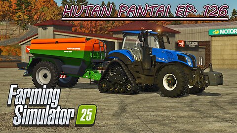 Selling Poop. Buying a Used Lime Spreader. Cultivating. |4k| HUTAN PANTAI EP 126 | Farming Simulator 25