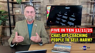 Five in Ten 11/11/25: Chat-GPT Maker Sued Over Self-Harm
