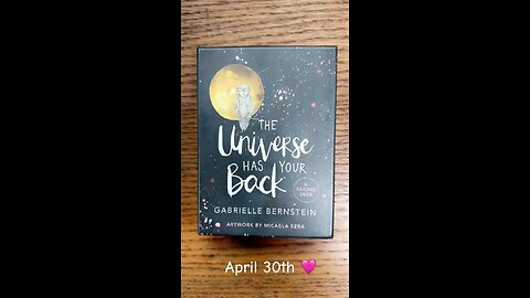 4/30/25 card: my vibe