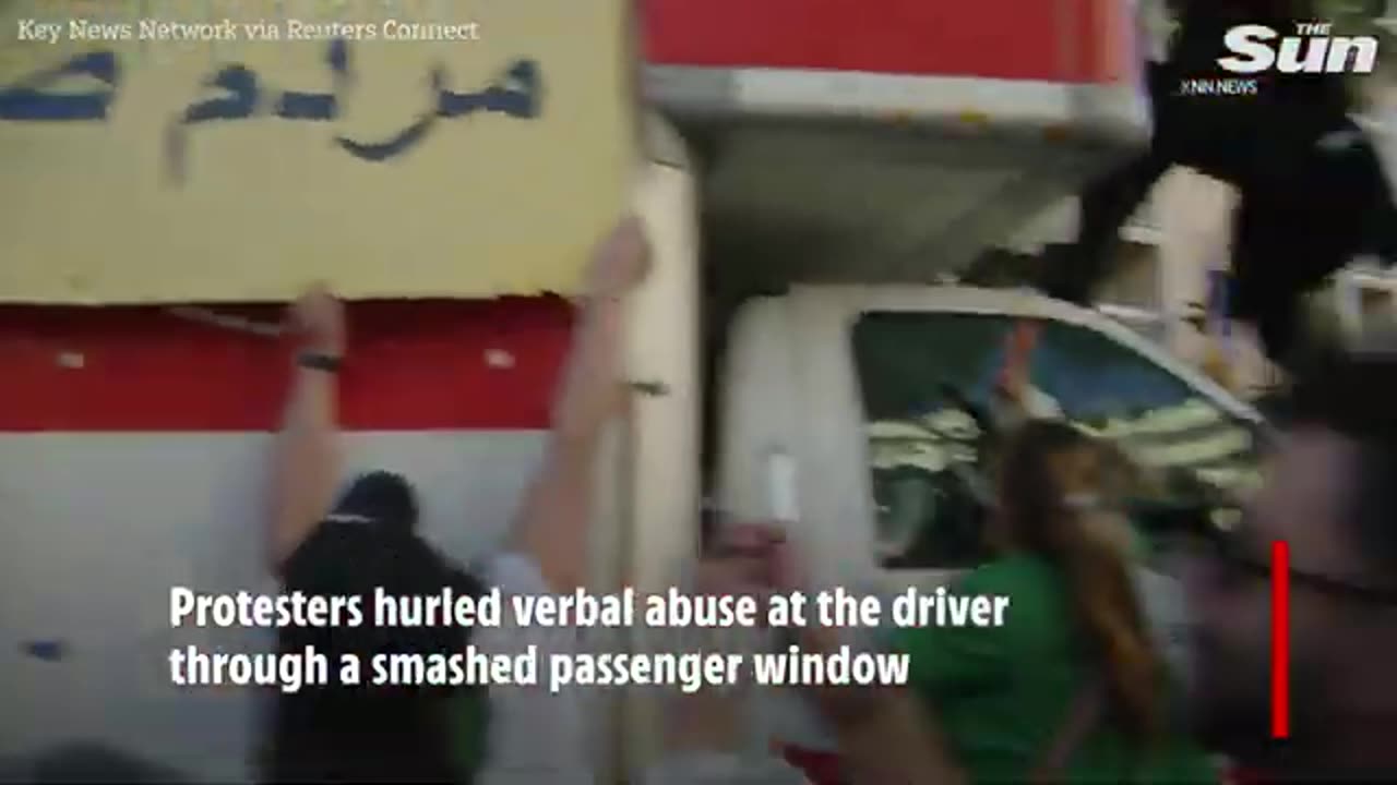 U-Haul Plows Through Crowd at Los Angeles Iran Protest, LAPD Detains Driver