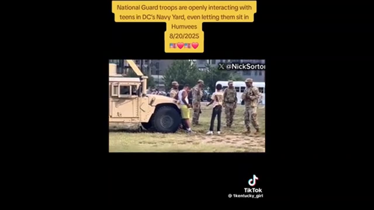 NG in DC - sending a good message :)