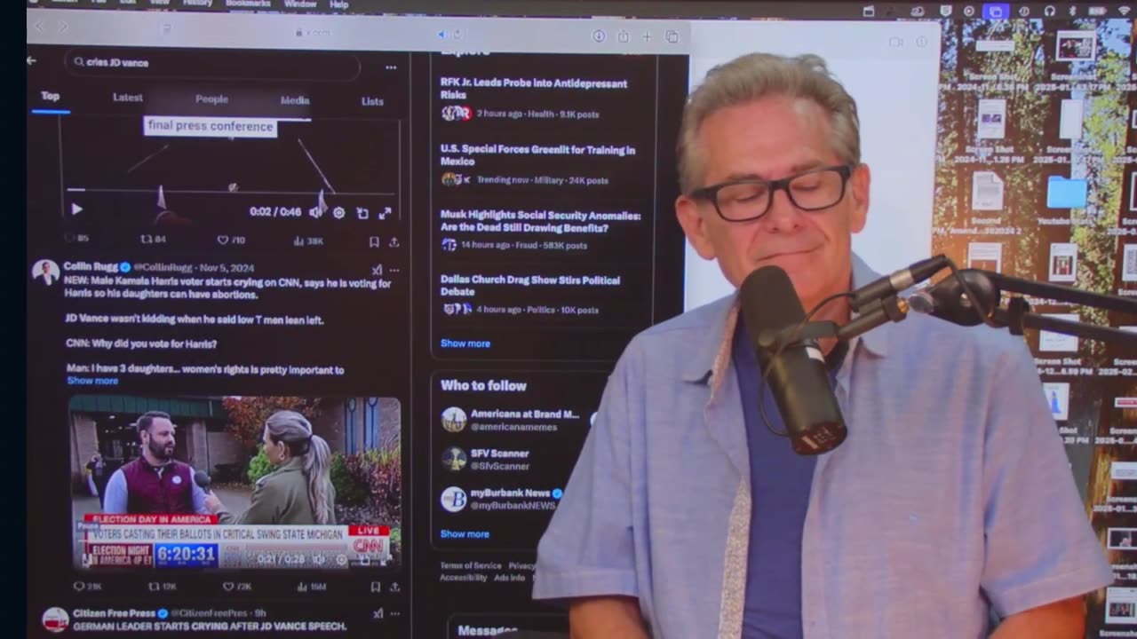 Soy boy beta cuck dad talks about why he voted for Kamala Harris▮The Jimmy Dore Show