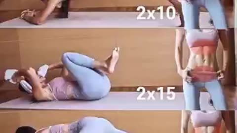 10 Minutes Daily Abs Exercise At Home💯🔥