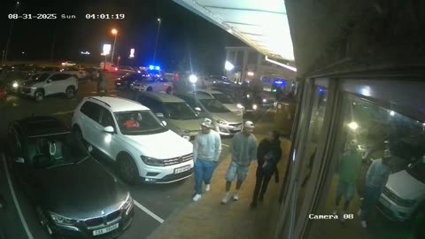 CCTV footage of the car guard murder