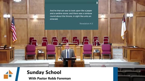 Pastor Robb Foreman //Glance at Revelation Week 24