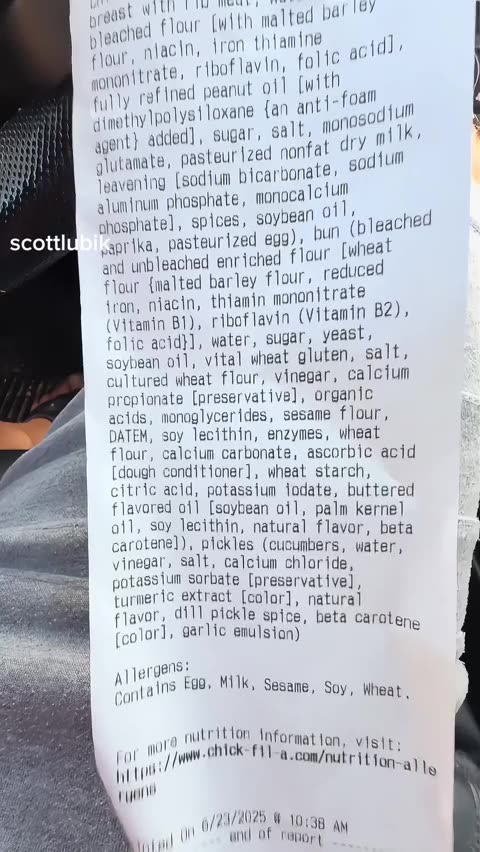 Ingredients in Chick-fil-A will shock you!