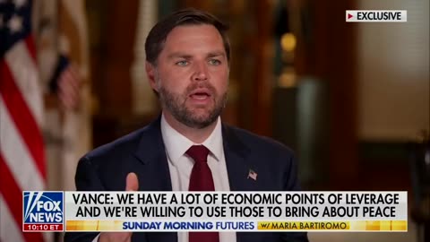 JD Vance: “We’re done with the funding of the Ukraine war business.” Putin got what he paid for.