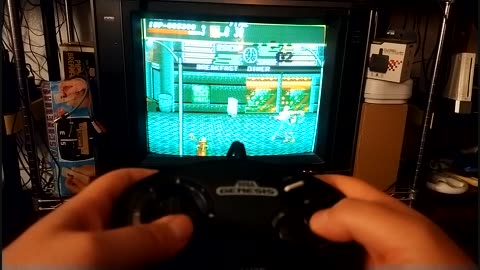 Straight Edge Game Room - Sega Genesis 3-Button Controller