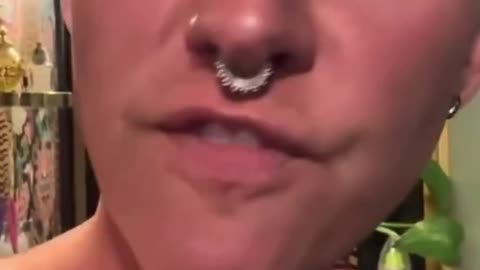 Lesbian Threatens ICE Agents
