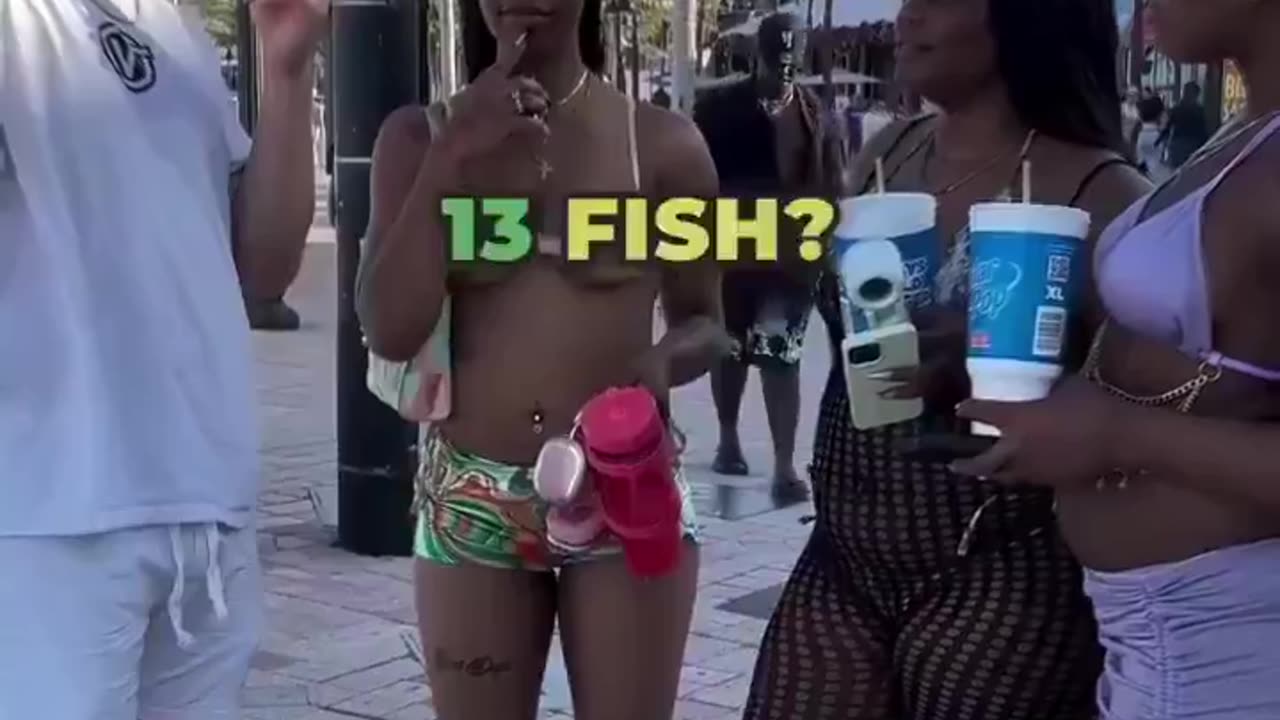 If you have a pond with 100 fish and 13 cause all the problems......