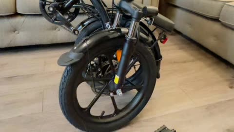 U3 Folding Electric Bike — foldable, portable