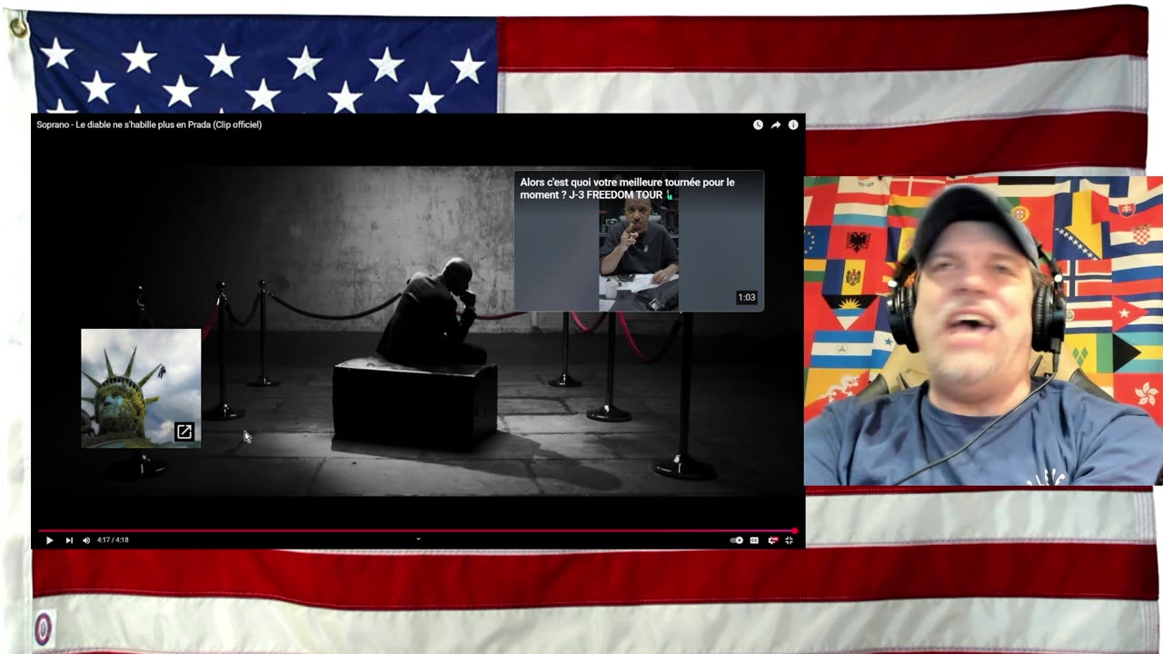 Soprano - Le diable ne s'habille plus en Prada (Clip officiel) - REACTION