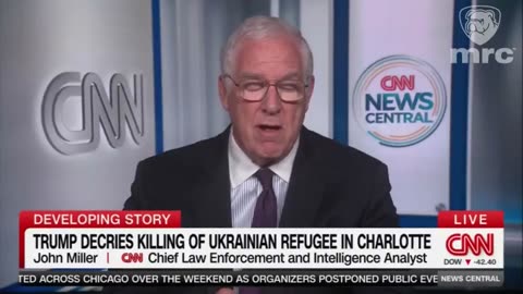 CNN after white woman slaughtered by racist black man on city train: "Crime is down."