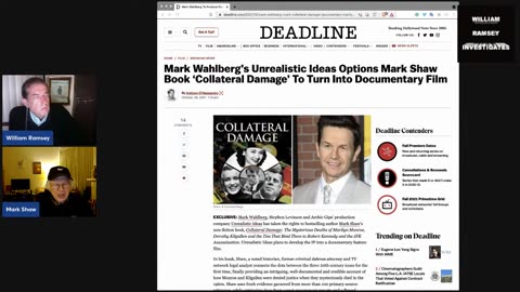 Author Mark Shaw Follows up about his Book "Collateral Damage" (Nov. 2021)
