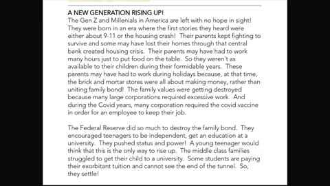 9/16/2025 - Rising Up! Be the Blessing! What can you do? Charlie Kirk Lagacy