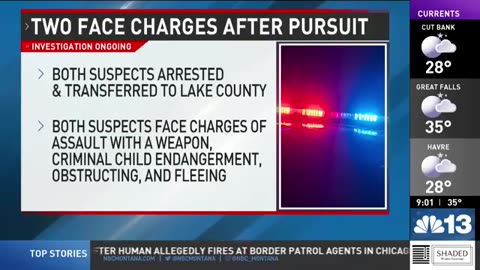 Two in custody for allegedly ramming a pickup truck in Polson