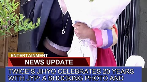Twices Jihyo Celebrates Years with Jyp a Shoc