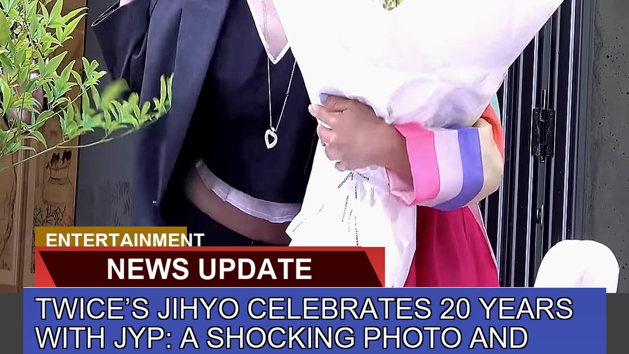 Twices Jihyo Celebrates Years with Jyp a Shoc