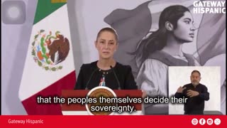 Claudia Sheinbaum continua defendiendo al narco terrorista Nicolas Maduro