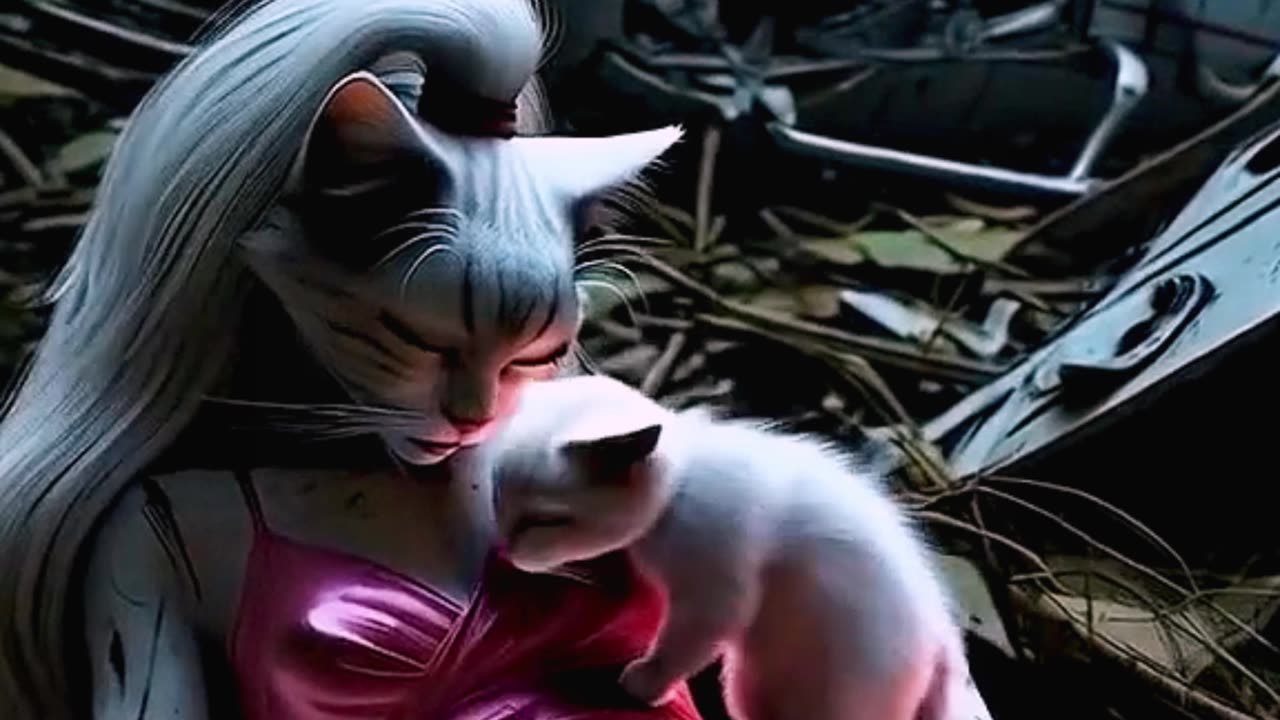 "Monkey Saves Baby Cat — A Heartwarming Tale of Unexpected Friendship!"#Rumble #viral