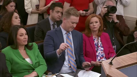 Peter Doocy Asks Karoline Leavitt 'How Mad' Trump Is At Musk After He Attacked 'Beautiful Bill'