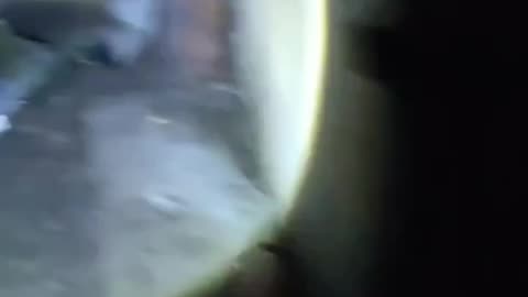 Ukrainians Entering Recently Captured Russian Bunker