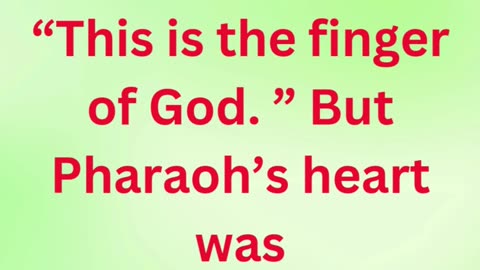 "The Magicians Acknowledge God's Power" exodus 8:18,19 #shortvideo #shorts #youtube #youtubeshorts