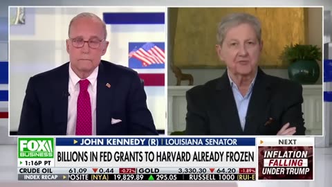 John Kennedy: Harvard's entitled to their opinion, but not to taxpayer money