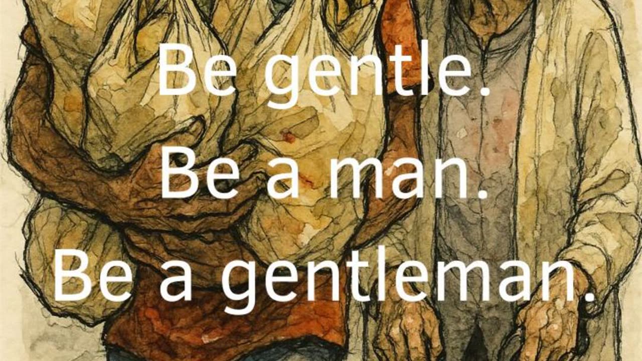 Ethical Crumb 35: Be gentle. Be a man. Be a gentleman.