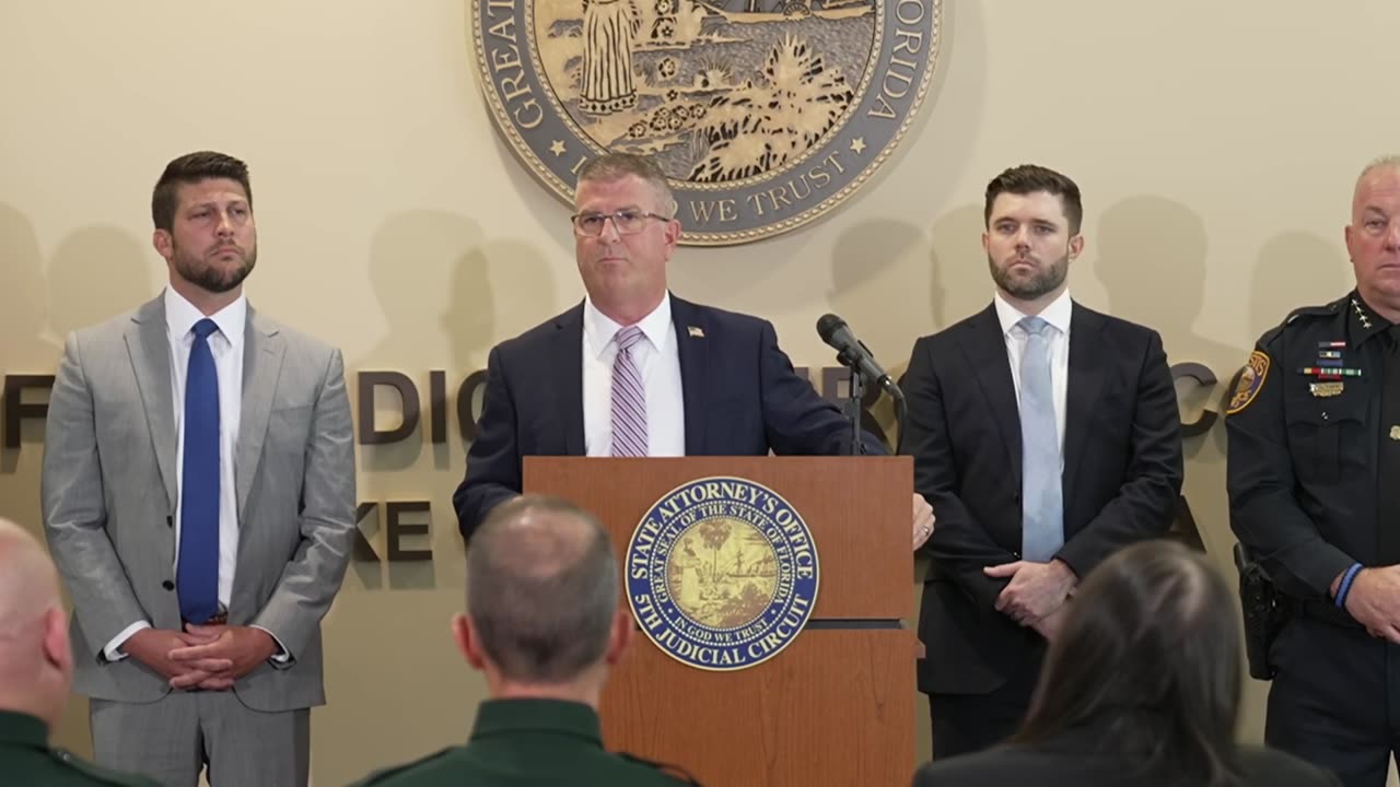 Attorney General James Uthmeier Joins State Attorney Bill Gladson to Announce Conviction of Illegal Alien in Tavares.