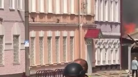 🔥🏢 Ukraine Russia War | TCC Building Burns After Russian Strikes in Zaporizhzhia & Kharkov | RCF