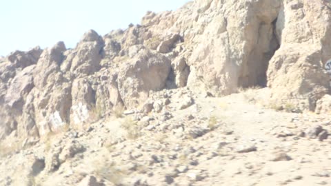 Markings upon rocks