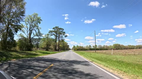March 25 Part 2A - Traveling South on FL 51 near Mayo, FL