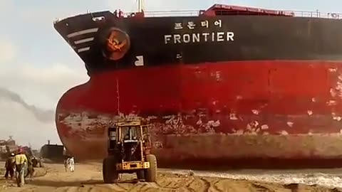 🤯🚢 Massive Ship Beached — Watch It Happen! | FeedMyCuriosity
