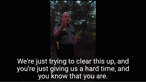 Another Sovereign Citizen Wants Names and Badge Numbers, Gets Cuffs Instead.