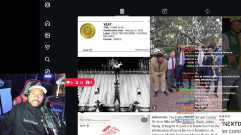 Blueface and NLE Choppa beefing over....IDK? Drake confirms he knew Pusha T was on Epstein List?