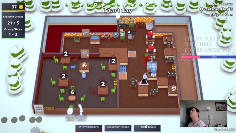 Win With Andrew - PlateUp! - with Tina