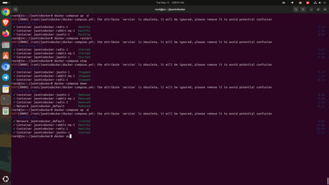 Docker and Docker Compose Project Support