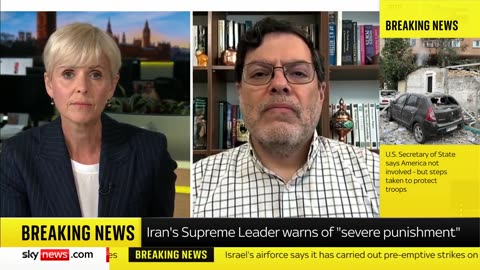 Professor Seyed Mohammad Marandi - Sky News 13/06/25