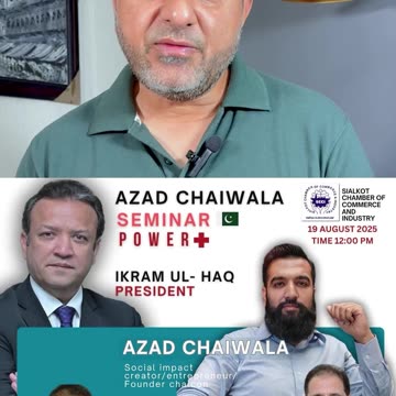 💡 𝐉𝐨𝐢𝐧 𝐭𝐡𝐞 𝐅𝐫𝐞𝐞 𝐒𝐞𝐦𝐢𝐧𝐚𝐫 𝐛𝐲 𝐀𝐳𝐚𝐝 𝐂𝐡𝐚𝐢𝐰𝐚𝐥𝐚 𝐚𝐭 𝐒𝐂𝐂𝐈