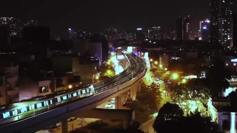 The first urban railway line in Vietnam