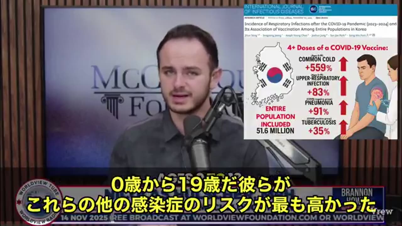 韓国。コロナワクチンの弊害のひどさ