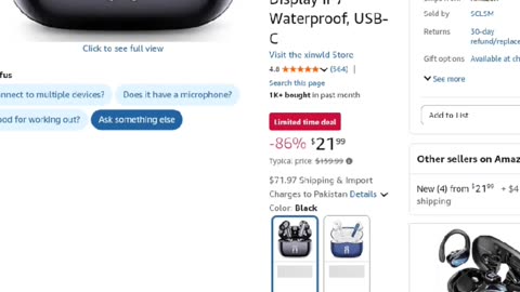 Wireless Earbuds, Bluetooth 5.4 Headphonencelling Mic