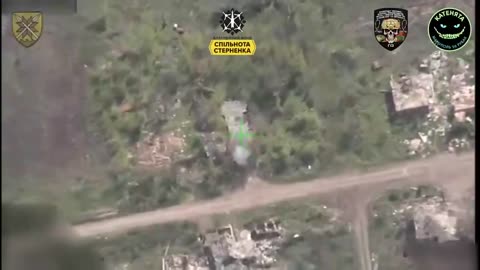 Russian Firebase Comes Under Attack from Ukrainian Drones